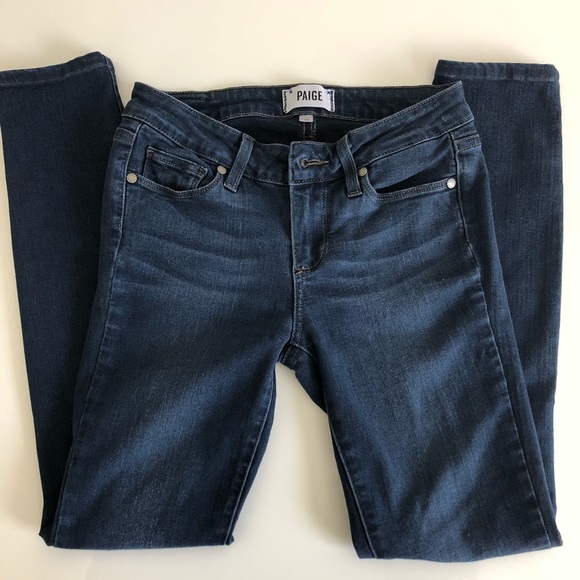 PAIGE Denim - PAIGE Ultra Skinny Dark Wash Verdugo Jeans 26